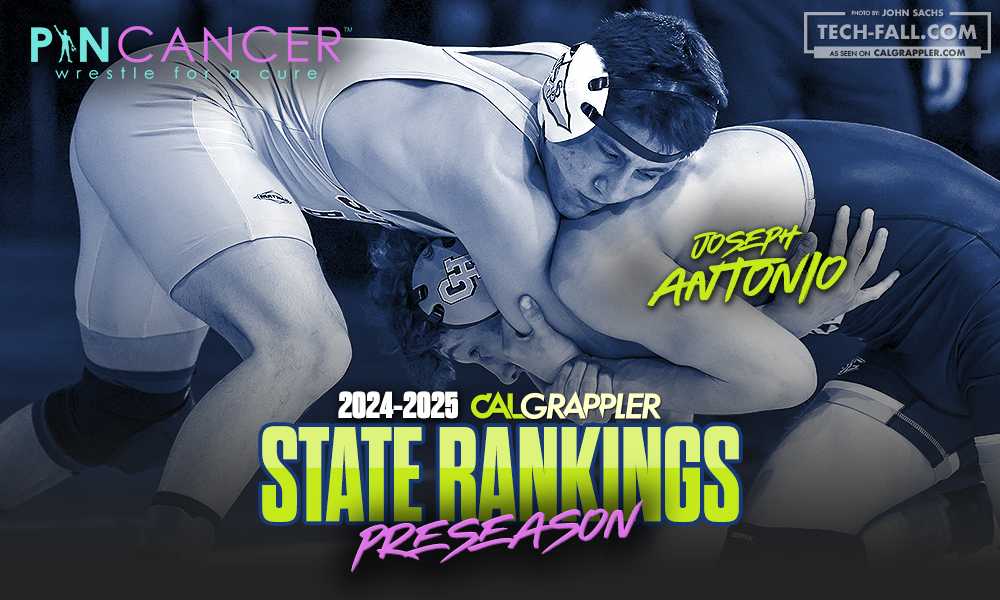 California High School State Wrestling Rankings 2024-2025 - Pin Cancer