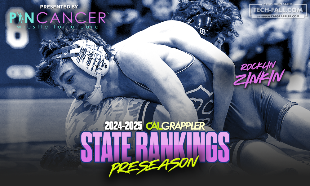 20242025 CalGrappler California Wrestling State Rankings CalGrappler