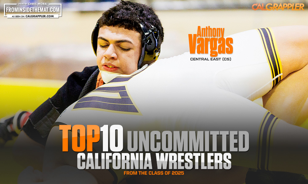 Top 10 Uncommitted California High School Wrestlers from 2025